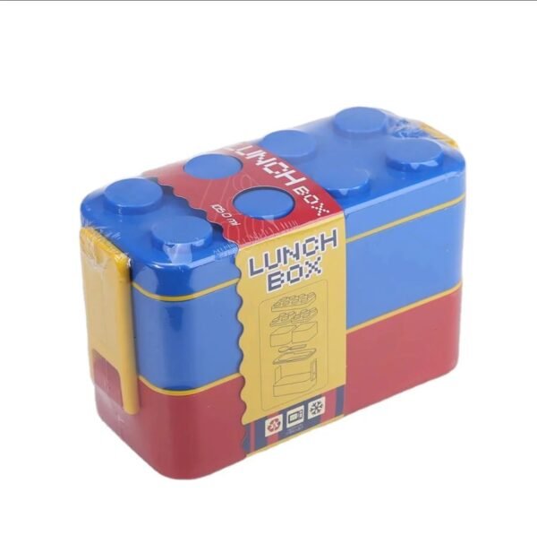 Boîte à Lunch Style Blocs de Construction