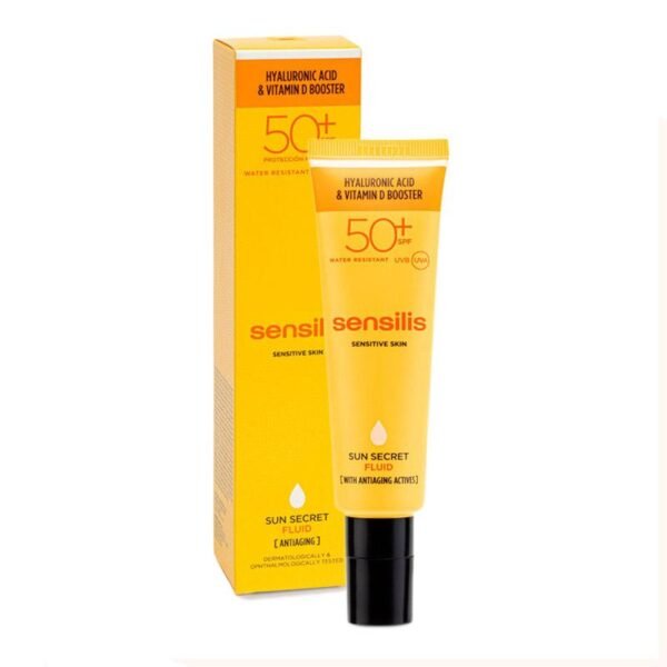 Sensilis Sun Secret - Fluide Solaire Invisible Anti-âge SPF50+