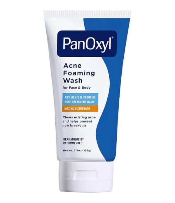 PanOxyl - Nettoyant Moussant Anti-Acné 10% Peroxyde de Benzoyle