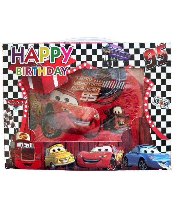 Pack anniversaire Cars 60 pièces