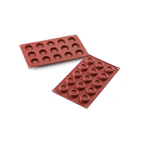 SF178 – TERRACOTTA MOULE EN SILICONE N.15 MINI DESSERT ROND