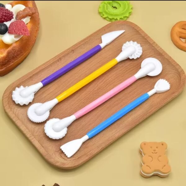 Ensemble de 4 outils de décoration