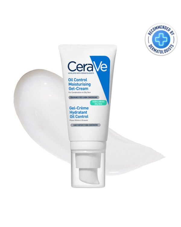 Gel-Crème Hydratant Oil Control Visage pour les peaux mixtes à grasses