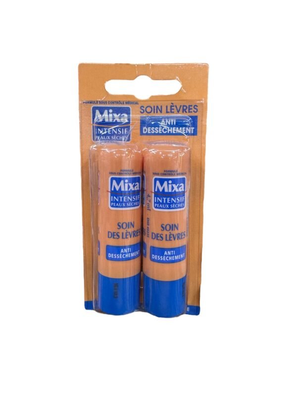 Mixa soin lèvres anti dessèchement 2pcs