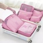 Rangement valise 7pcs rose – Image 2