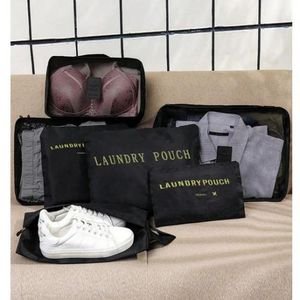 Rangement valise 7pcs noir