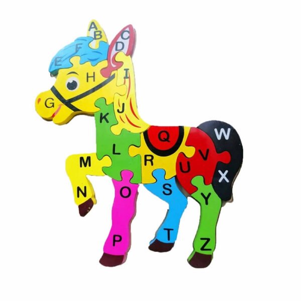 puzzle en bois cheval 🐎