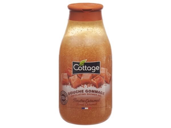Cottage Gel Douche Gommage Exfoliant Tendre Caramel
