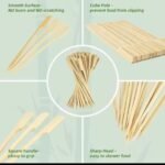 100pcbrochettes en bambou – Image 4