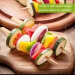 100pcbrochettes en bambou – Image 2