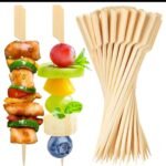 100pcbrochettes en bambou