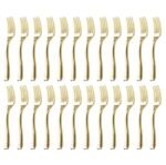 Fourchette dorée 24pc – Image 3