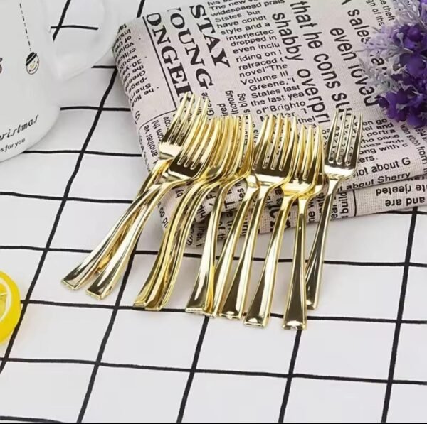Fourchette dorée 24pc