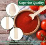 Cuillère en bois 100pc – Image 3