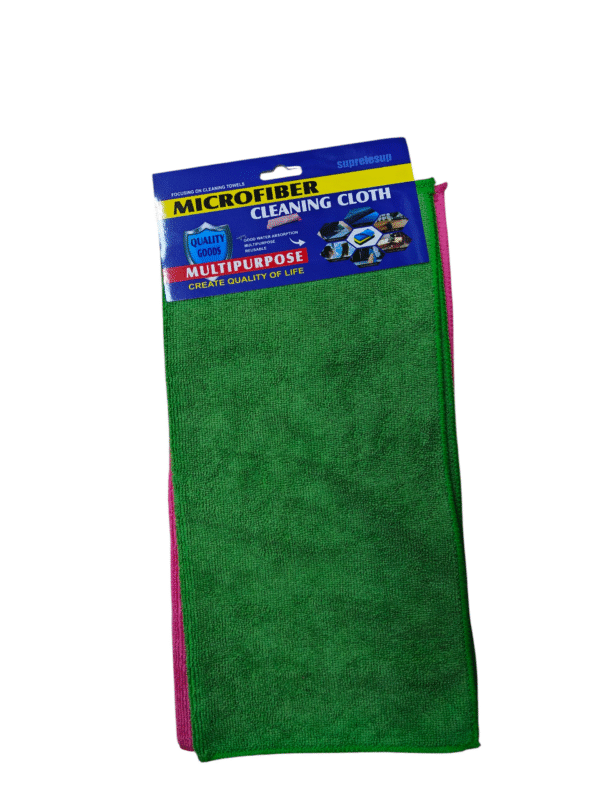 chiffon de nettoyage en microfibre2pcs.