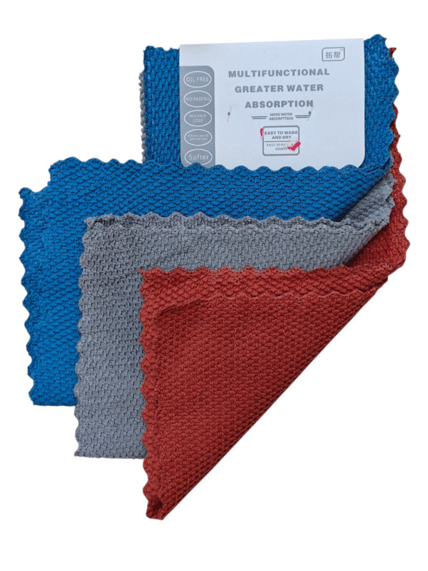 chiffons de nettoyage 3pcs