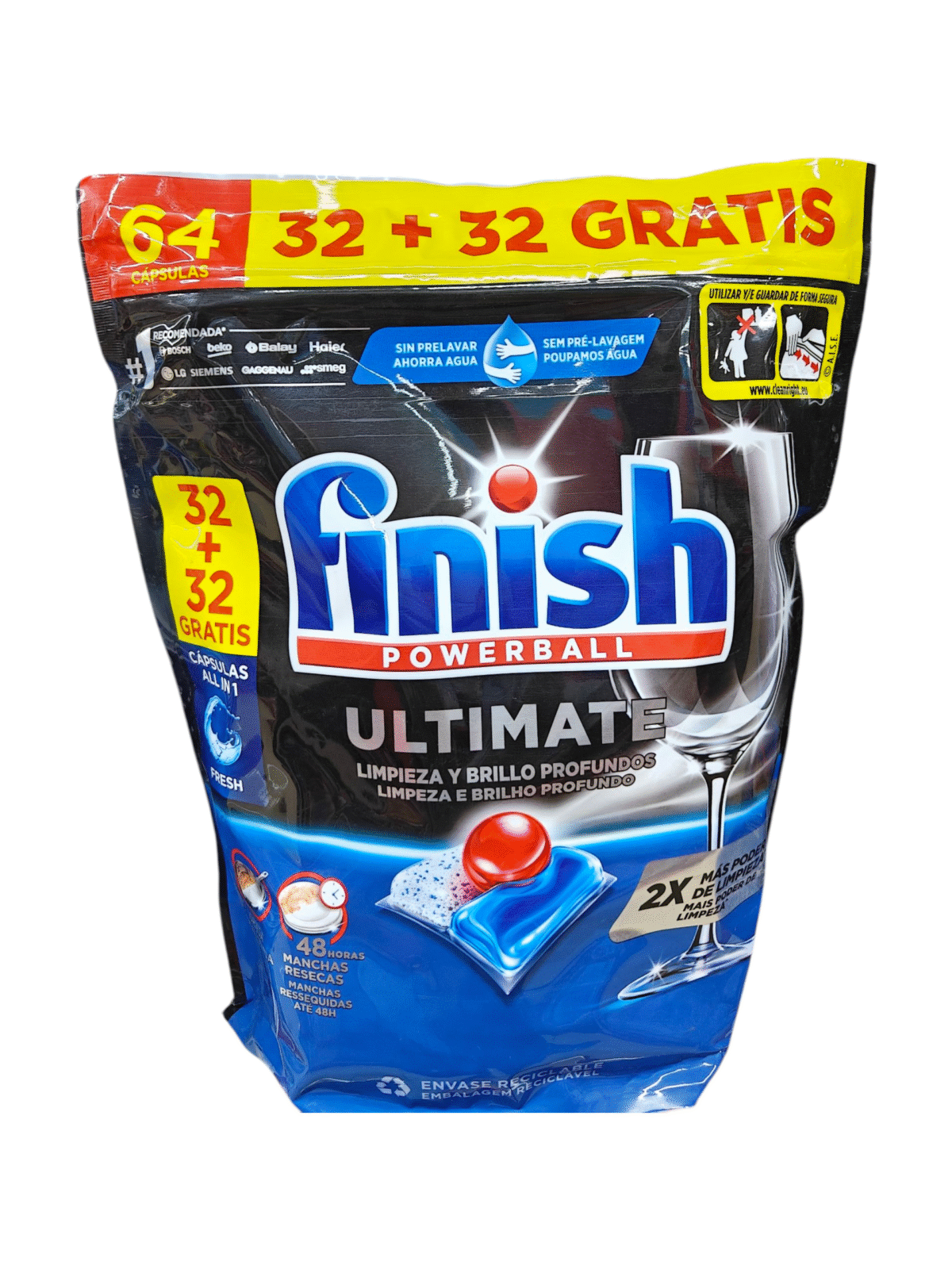 Finish Powerball Ultimate 64 capsules – Image 1