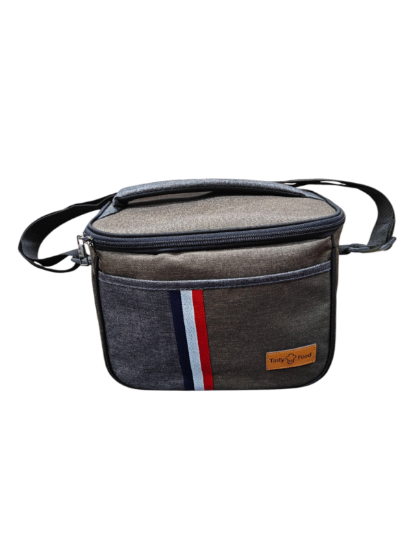 Sac a repas tasty food marron