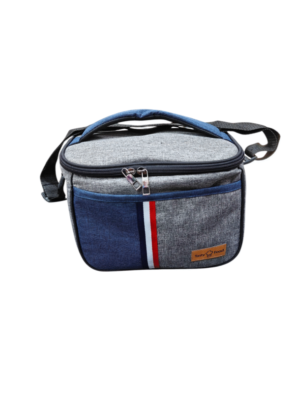 Sac a repas tasty food gris