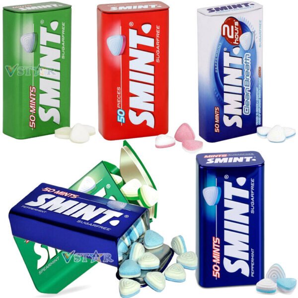 SMINT BONBONS SANS SUCRE 50PIECES
