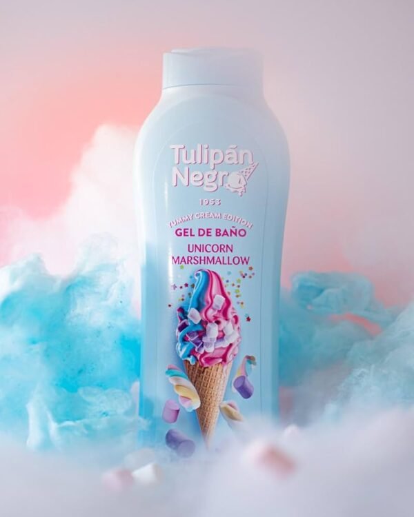 TULIPAN NEGRO GEL DOUCHE 650ML UNICORN MARSHMALLOW