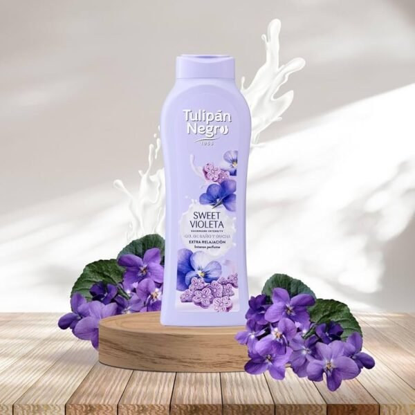 TULIPAN NEGRO GEL DOUCHE 650ML SWEET VIOLETA