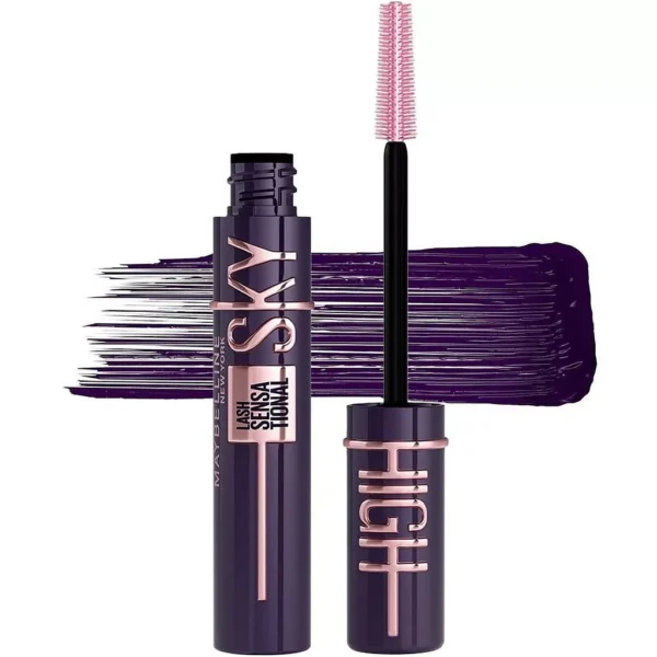 MAYBELLINE LASH SENSATIONAL SKY HIGH MASCARA PLUM TWILIGHT