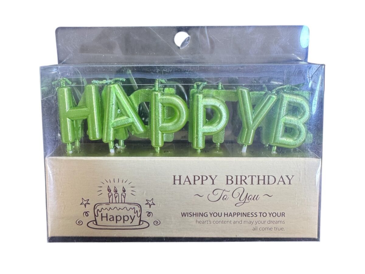 HAPPY BIRTHDAY CANDLE – Image 1
