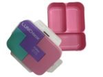 Boîte a lunch box divisée sous forme de puzzle. – Image 2