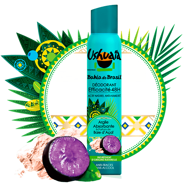 Ushuaïa deodorant Bahia do Brasil