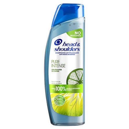 HEAD&SHOULDERS 0% SILICONE, PARABENS PARAFFINS OILY SCALP