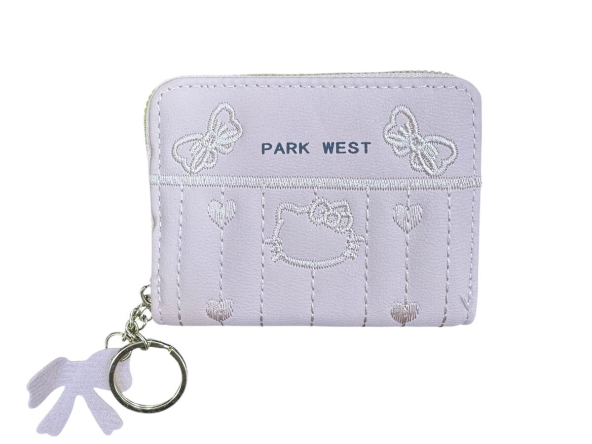 Porte feuille femme park west Rose – Image 1