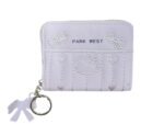 Porte feuille femme park west Rose