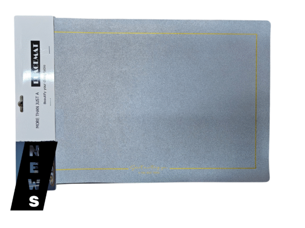 set de table gris napperon